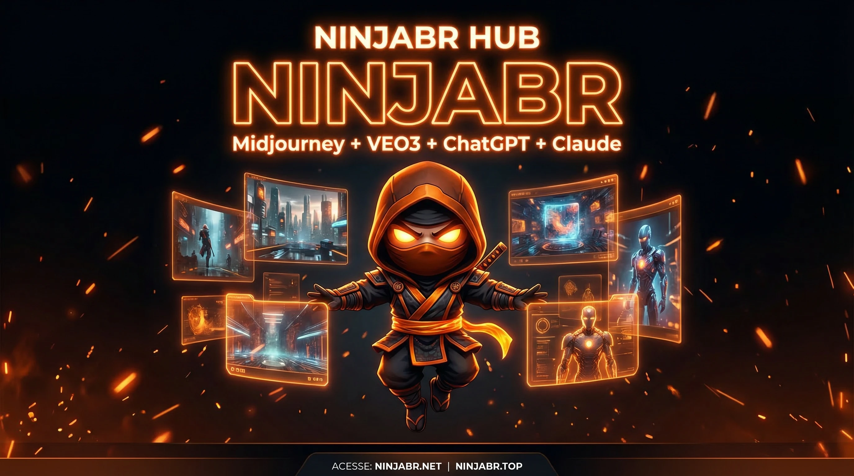 NinjaBR VIP Hub Free Premium AI Tools